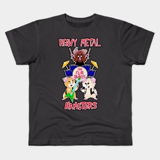 Heavy Metal Hamsters Kids T-Shirt